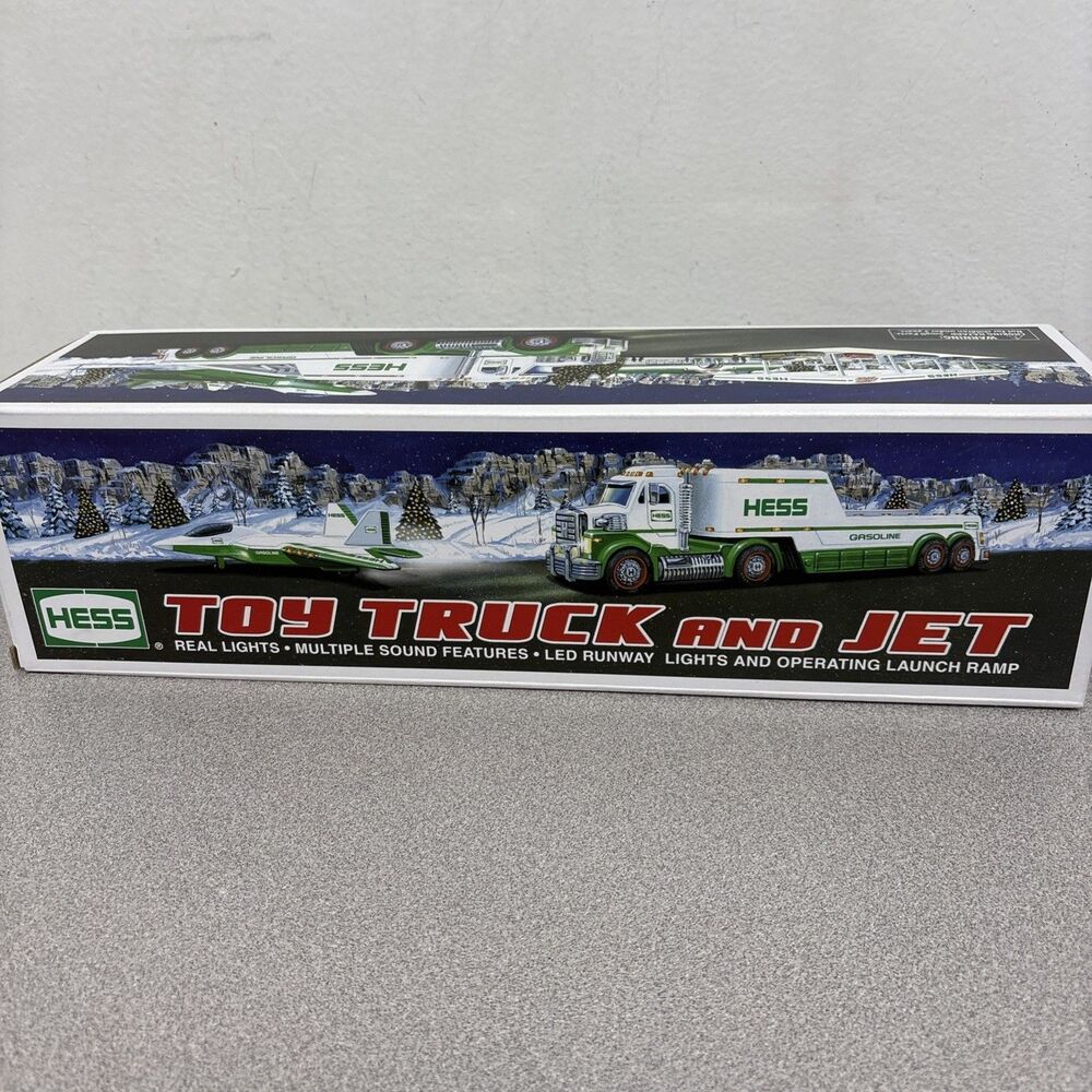 2010 Hess Toy Truck and Jet New In Box